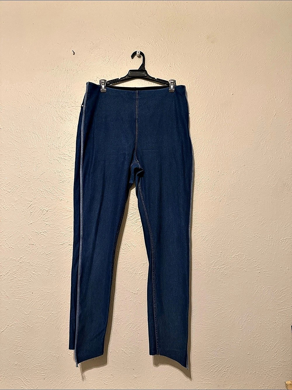 Lysse Denim Leggings Blue Size XL NWT